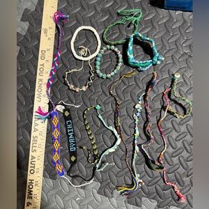 Lot of Friendship Bracelets
